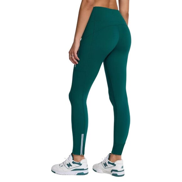 Mondetta L Active Fleece Lined Leggings Zipper Pockets Activewear Athletic Pants - Picture 8 of 11
